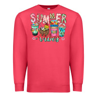 Cardinal Summer Vibes Premium Sweatshirt - CowhideDigitalArt
