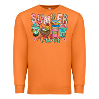 Carrot Summer Vibes Premium Sweatshirt - CowhideDigitalArt