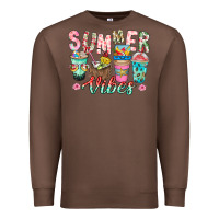 Chestnut Summer Vibes Premium Sweatshirt - CowhideDigitalArt