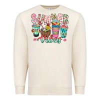 Sandshell Summer Vibes Premium Sweatshirt - CowhideDigitalArt