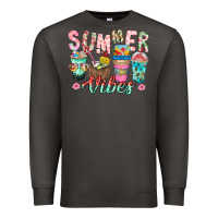 Smoke Summer Vibes Premium Sweatshirt - CowhideDigitalArt
