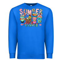 True Royal Summer Vibes Premium Sweatshirt - CowhideDigitalArt