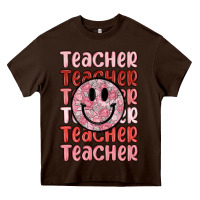 Chocolate Brown teacher Heavy Core Tee - MaliasSmallBusiness