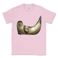 Bubblegum Pink sea seal Classic Tee - LillyAllenDesigns