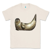 Natural sea seal Classic Tee - LillyAllenDesigns