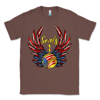 Chestnut angel wings softball Classic Tee - Jasminsmagicworld