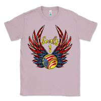Lilac angel wings softball Classic Tee - Jasminsmagicworld