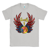 Moon Dust angel wings softball Classic Tee - Jasminsmagicworld