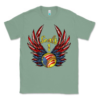 Sage angel wings softball Classic Tee - Jasminsmagicworld