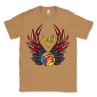 Toasted Coconut angel wings softball Classic Tee - Jasminsmagicworld