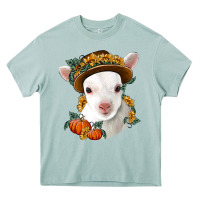 Arona cute baby lamb thanksgiving nancy Heavy Core Tee - NancyCooperArtShop