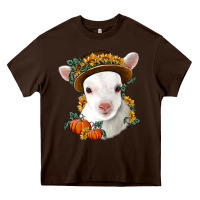 Cute Baby Lamb Thanksgiving Nancy Heavy Core Tee | Teevron