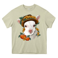 Mossy cute baby lamb thanksgiving nancy Heavy Core Tee - NancyCooperArtShop
