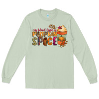 Matcha my blood type is pumpkin spice Long Sleeve Tee - NancyCooperArtShop