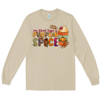 Mushroom my blood type is pumpkin spice Long Sleeve Tee - NancyCooperArtShop