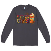 Smoke my blood type is pumpkin spice Long Sleeve Tee - NancyCooperArtShop