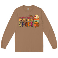 Toasted Coconut my blood type is pumpkin spice Long Sleeve Tee - NancyCooperArtShop