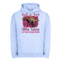 Pigment Grape Ice just a girl who loves baby spinosaurus Urban Hoodie - Artiststas