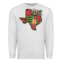 Oatmeal Heather sweet summer time texas Premium Sweatshirt - CowhideDigitalArt