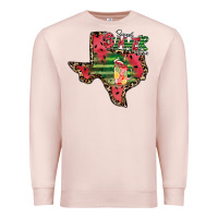 Pale Pink sweet summer time texas Premium Sweatshirt - CowhideDigitalArt