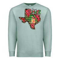 Seafoam sweet summer time texas Premium Sweatshirt - CowhideDigitalArt