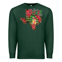 Sports Green sweet summer time texas Premium Sweatshirt - CowhideDigitalArt