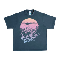 Midnight Navy The Adventure Begins Urban Heavy Tee - Bettercallsaul