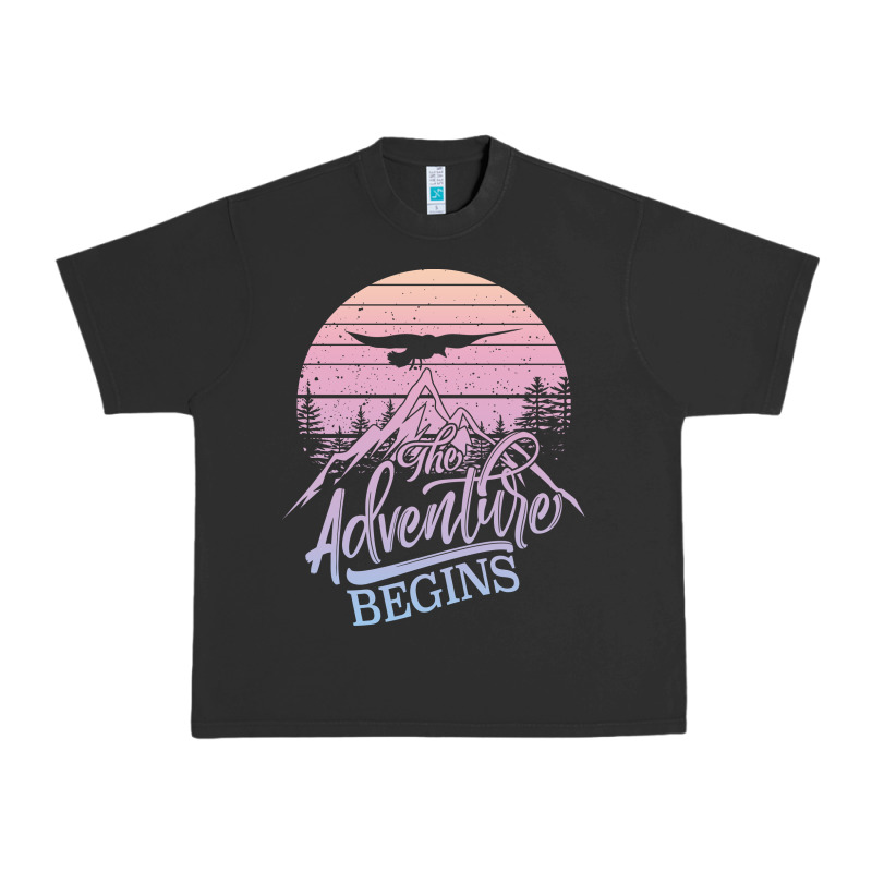 The Adventure Begins Urban Heavy Tee by Bettercallsaul | Teevron