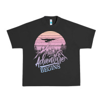 Pigment Black The Adventure Begins Urban Heavy Tee - Bettercallsaul