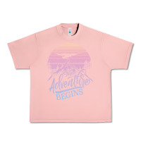 Salmon The Adventure Begins Urban Heavy Tee - Bettercallsaul