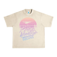 Sandshell The Adventure Begins Urban Heavy Tee - Bettercallsaul
