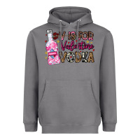 Storm V is For Valentine Vodka Heavyweight Hoodie - CowhideDigitalArt