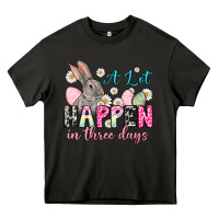 Asphalt A lot can happen in three days Heavy Core Tee - NancyCooperArtShop