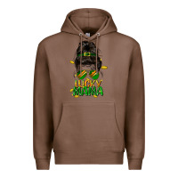 Chestnut lucky mama St. Patricks Day Premium Hoodie - FaDigitalArtStudio
