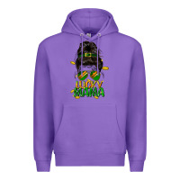Purple lucky mama St. Patricks Day Premium Hoodie - FaDigitalArtStudio