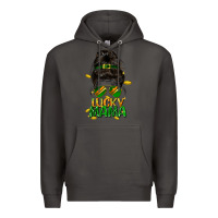 Smoke lucky mama St. Patricks Day Premium Hoodie - FaDigitalArtStudio