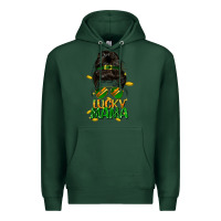 Sports Green lucky mama St. Patricks Day Premium Hoodie - FaDigitalArtStudio