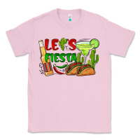 Bubblegum Pink let's fiesta taco and beer Classic Tee - BarkalooDesign