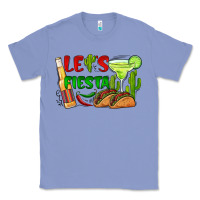 Colony Blue let's fiesta taco and beer Classic Tee - BarkalooDesign