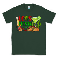 Sports Green let's fiesta taco and beer Classic Tee - BarkalooDesign