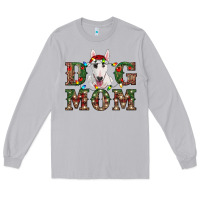 Moon Dust Christmas Dog Mom Bull Terrier Long Sleeve Tee - RanaPortraitStore