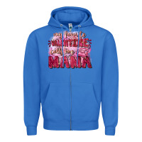 True Royal My favorite calls me mama Mother's Day Zipper Hoodie - FaDigitalArtStudio