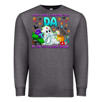 Charcoal Heather I Don't Need A Costume Im A DA My Job Title Is Sca Premium Sweatshirt - CowhideDigitalArt