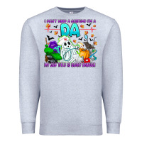 Heather Grey I Don't Need A Costume Im A DA My Job Title Is Sca Premium Sweatshirt - CowhideDigitalArt