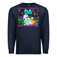 Navy I Don't Need A Costume Im A DA My Job Title Is Sca Premium Sweatshirt - CowhideDigitalArt