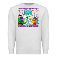 Oatmeal Heather I Don't Need A Costume Im A DA My Job Title Is Sca Premium Sweatshirt - CowhideDigitalArt