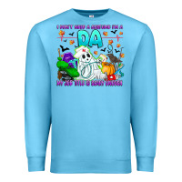 Ocean Blue I Don't Need A Costume Im A DA My Job Title Is Sca Premium Sweatshirt - CowhideDigitalArt