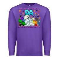 Purple I Don't Need A Costume Im A DA My Job Title Is Sca Premium Sweatshirt - CowhideDigitalArt