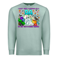 Seafoam I Don't Need A Costume Im A DA My Job Title Is Sca Premium Sweatshirt - CowhideDigitalArt