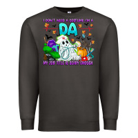 Smoke I Don't Need A Costume Im A DA My Job Title Is Sca Premium Sweatshirt - CowhideDigitalArt